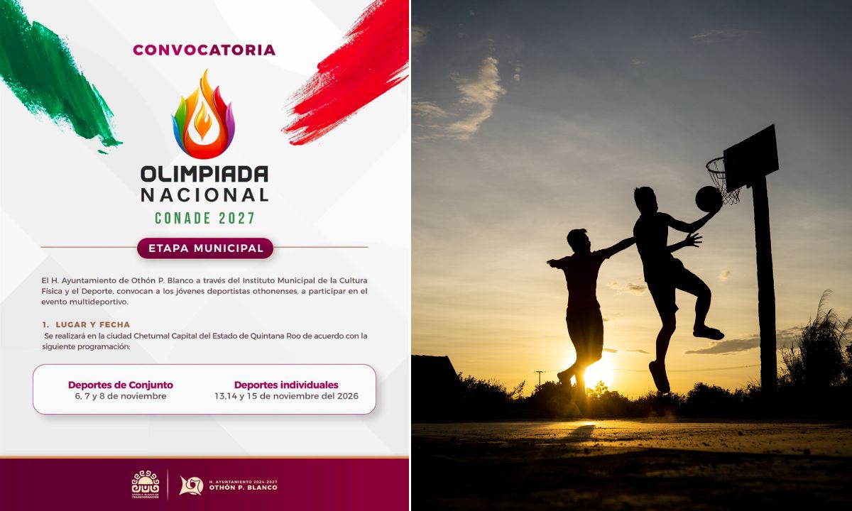 Abren inscripciones para selectivos municipales rumbo a la Olimpiada Nacional CONADE 2027 en Othón P. Blanco