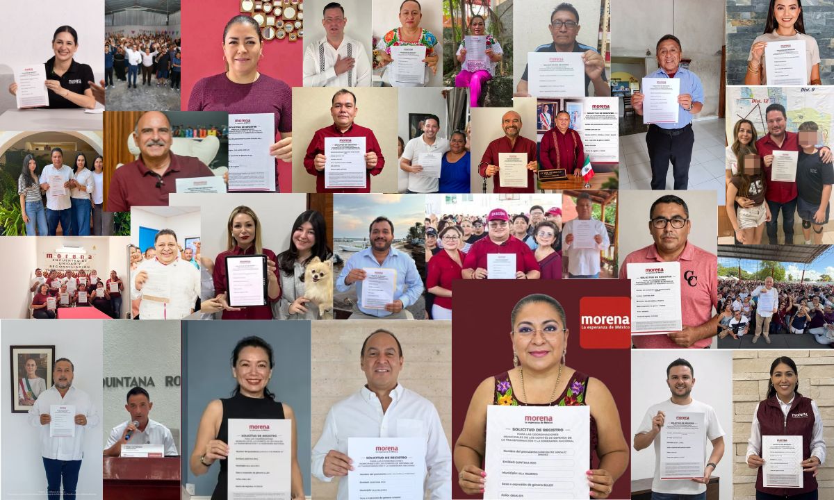 Aspirantes a coordinar municipio de Quintana Roo por Morena