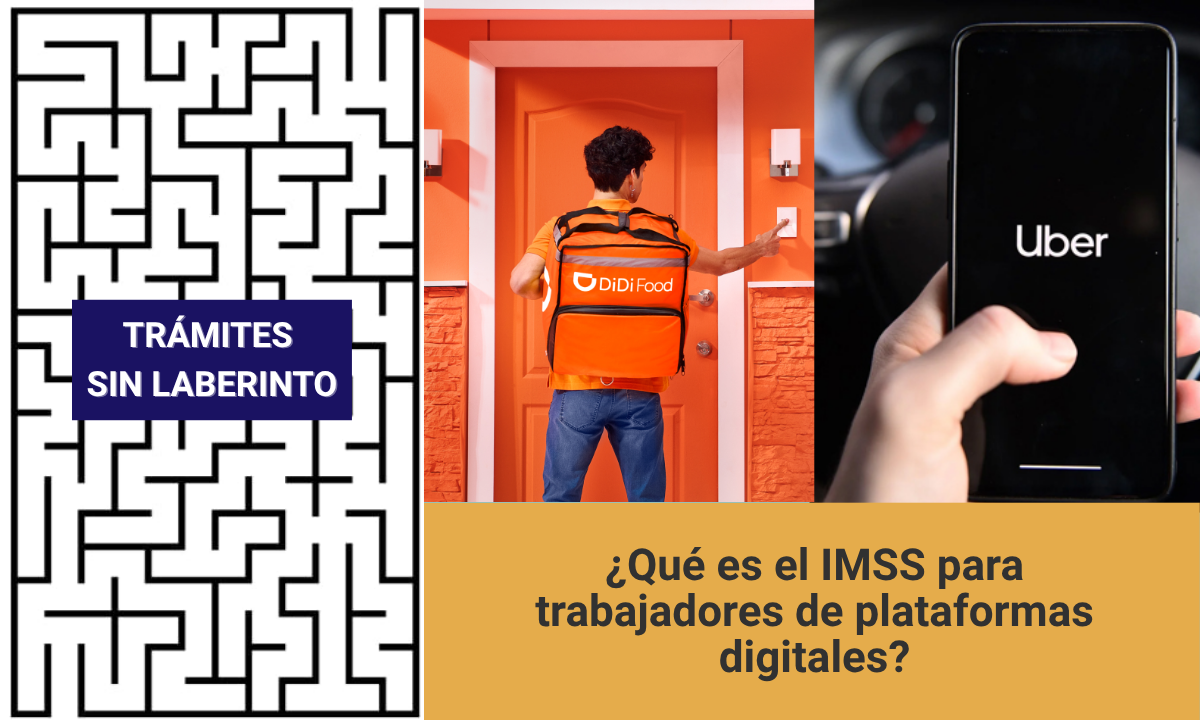 IMSS para trabajadores de plataformas digitales: obligatorio desde el 1 de octubre de 2026 para repartidores y choferes