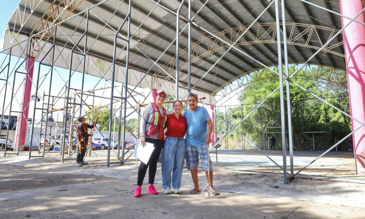 Inician tres obras de rehabilitación de espacios deportivos y recreativos en Chetumal (3)
