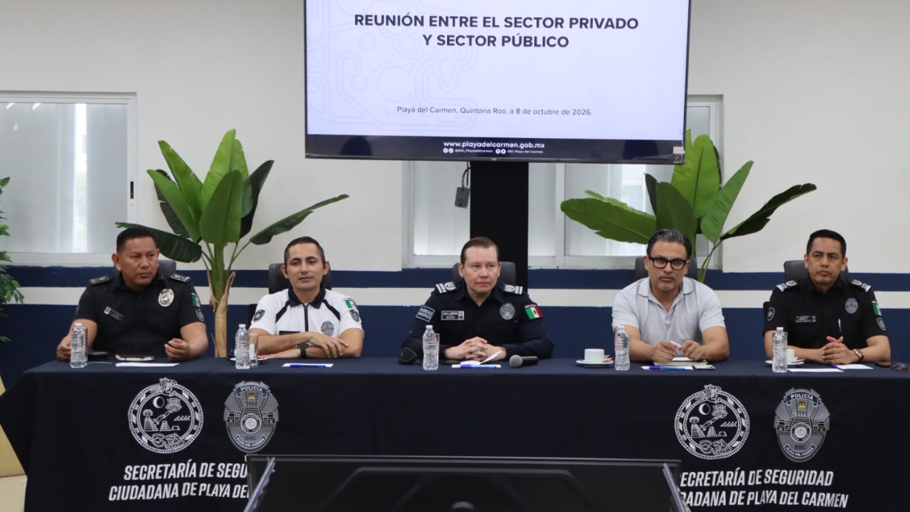 Así será el Centro de Operaciones Tácticas en la Quinta Avenida de Playa del Carmen.