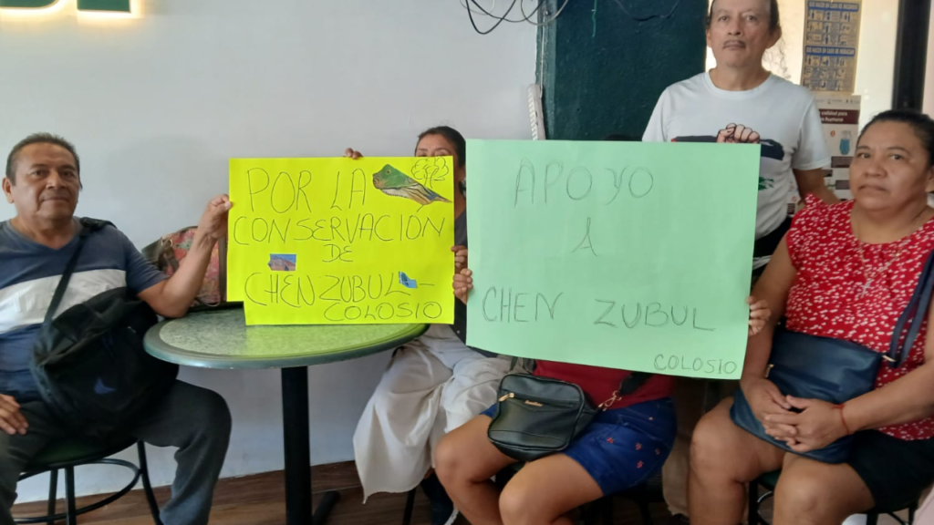Así buscan proteger el mangle de la Colosio en Playa del Carmen.