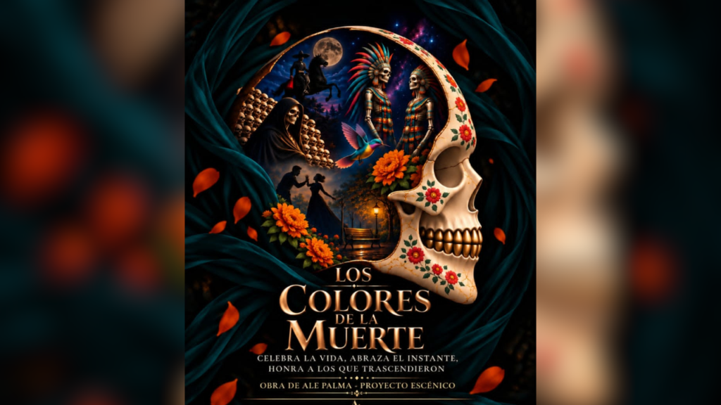 “Los Colores de la Muerte” en Playa del Carmen se presentará el 24 de octubre en la Casa de la Cultura.