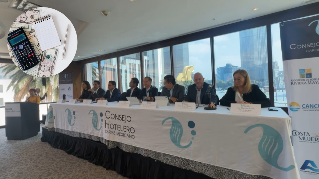Representantes del sector hotelero piden congelar el Derecho de No Residente en el Caribe Mexicano.