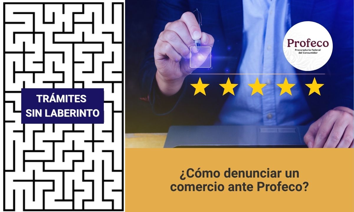 denunciar un comercio ante Profeco