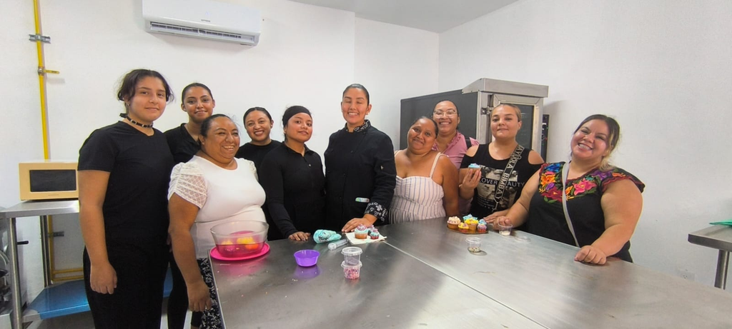 Así luce el Centro comunitario “Javier Carlos Olvera Silveira” en Puerto Aventuras.