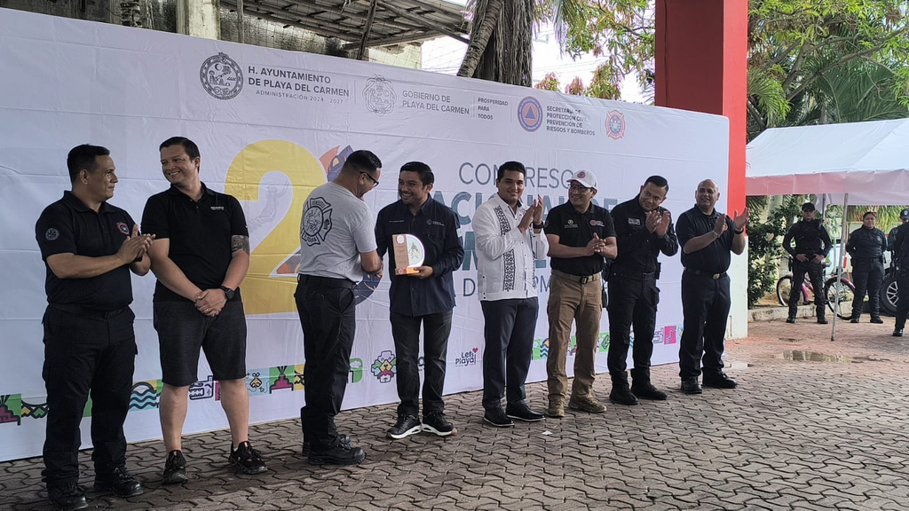 Así concluyó el Segundo Congreso Nacional de Bomberos Playa del Carmen 2026.