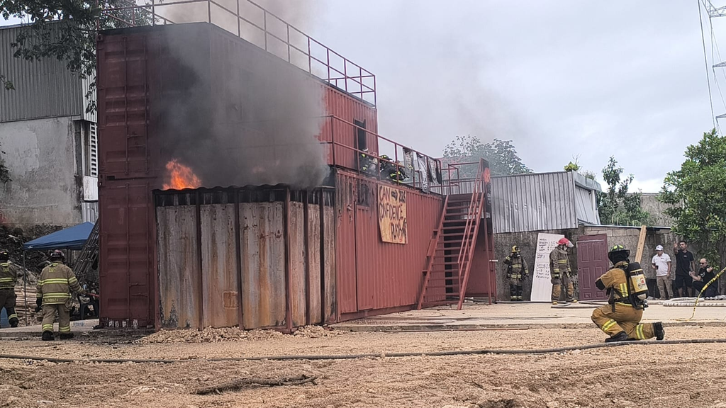 Así concluyó el Segundo Congreso Nacional de Bomberos Playa del Carmen 2026.