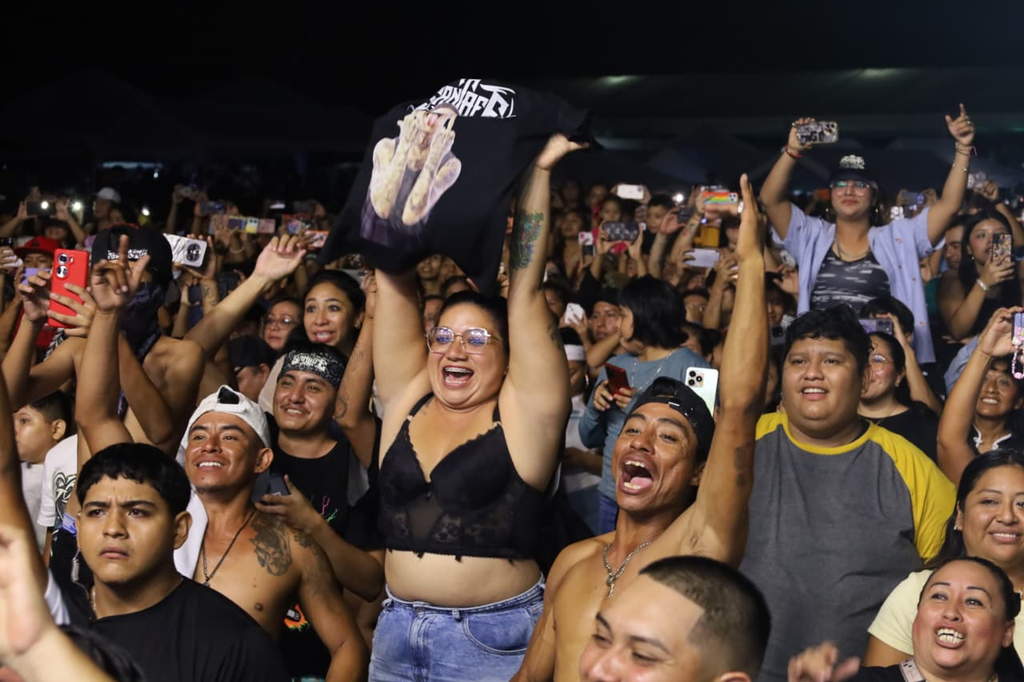 Así vivió Chetumal en la Expofer 2026 la presentación de Santa Fe Klan.