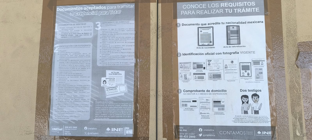 La migración en Playa del Carmen complica actualizar la credencial de elector.