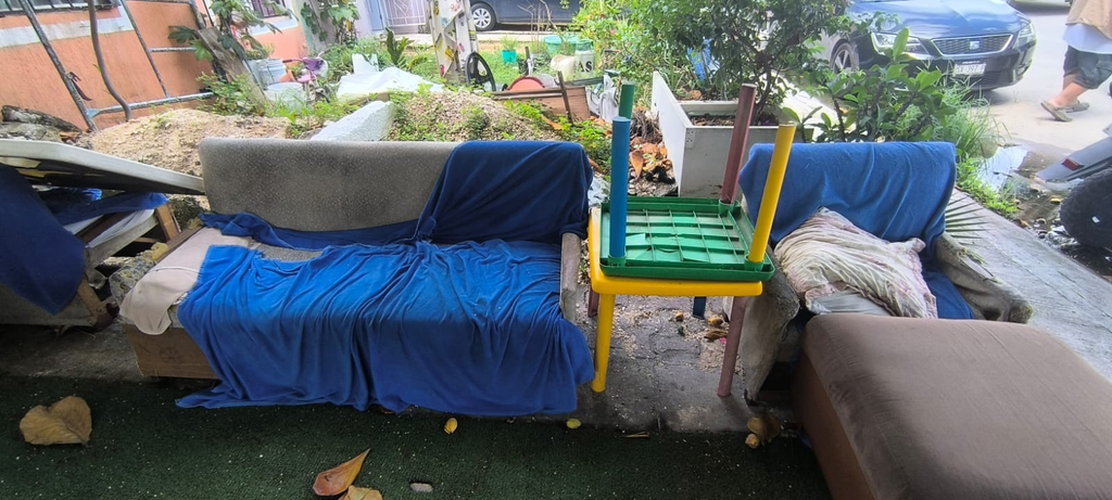 Así fue el intento de desalojo en la colonia Misión Las Flores en Playa del Carmen.