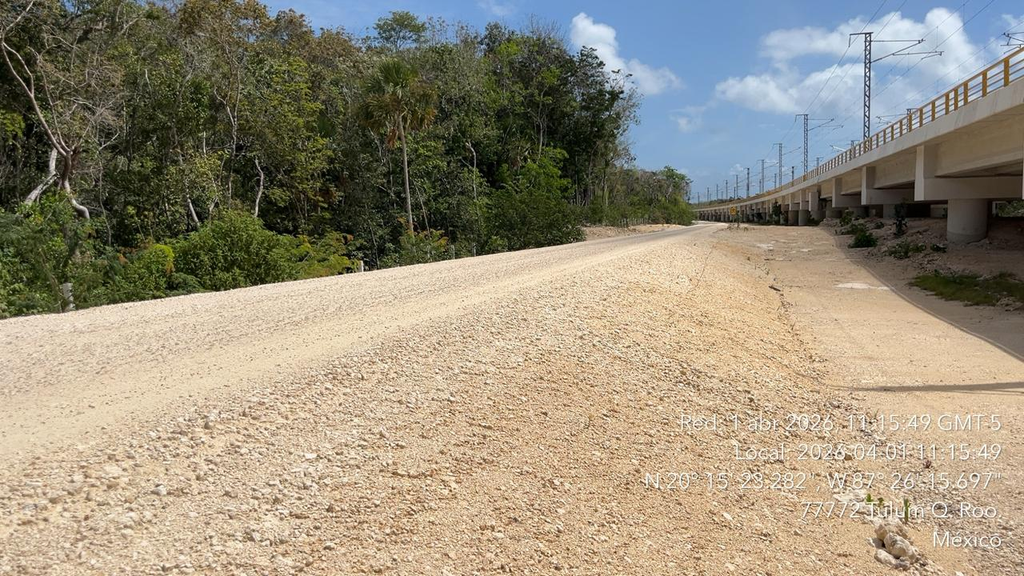 Sedena retiró el alambrado del tramo elevado del Tren Maya tras las denuncias del colectivo Sélvame del Tren.