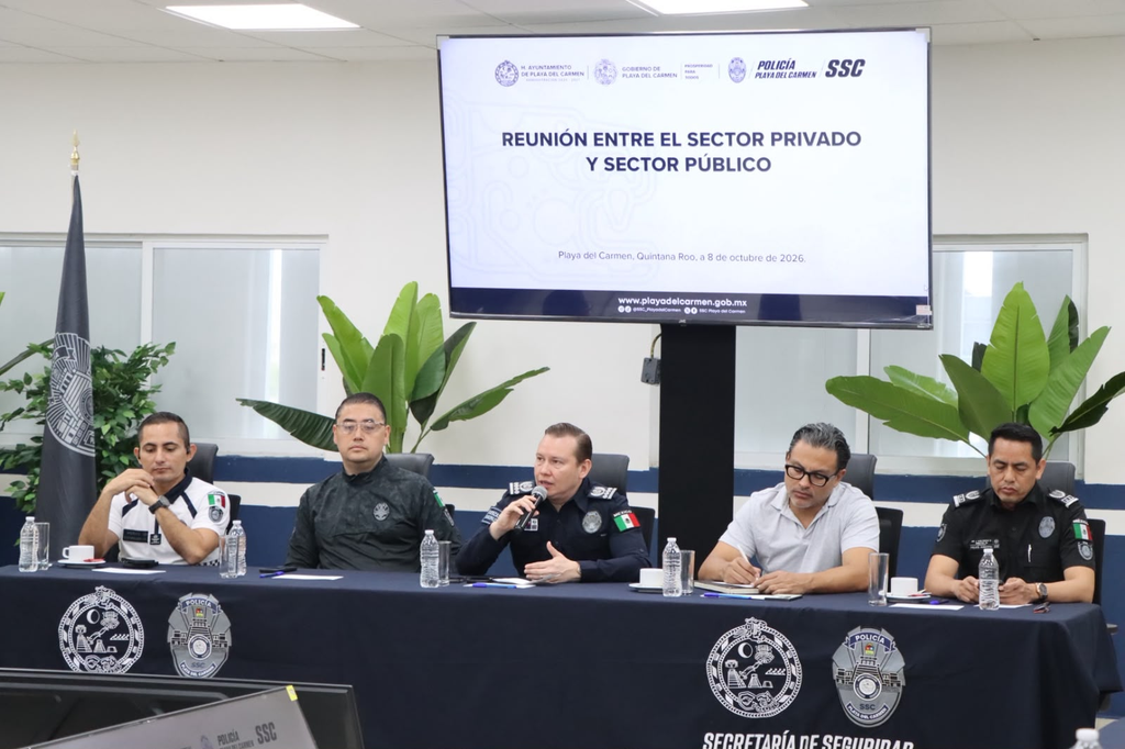 Así será el Centro de Operaciones Tácticas en la Quinta Avenida de Playa del Carmen.