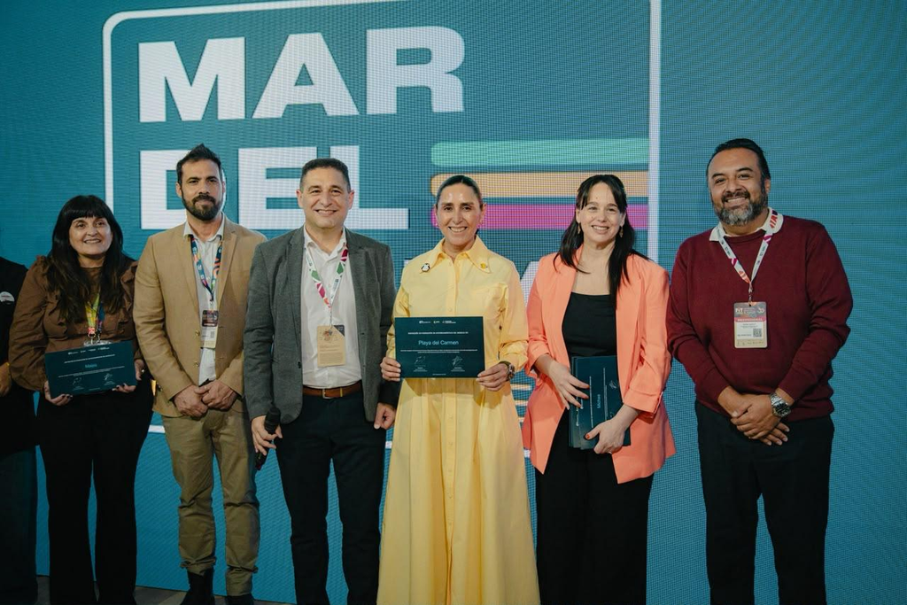 Así se promocionó Playa del Carmen en Feria Turística de Argentina, ante touroperadores sudamericanos.