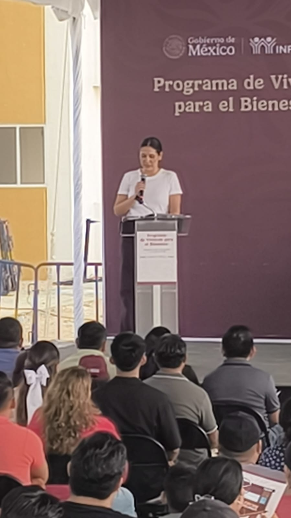 Así se entregaron las llaves de la Vivienda para el Bienestar en Puerto Aventuras.