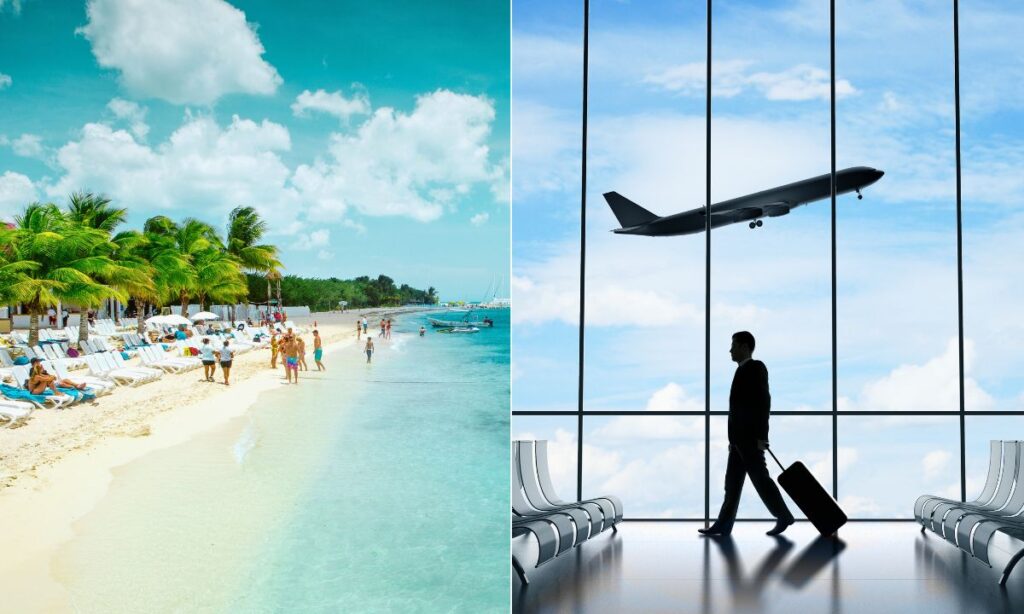 playa más accesible desde un aeropuerto